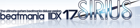 Logo nové beatmanie IIDX 17 - Sirius